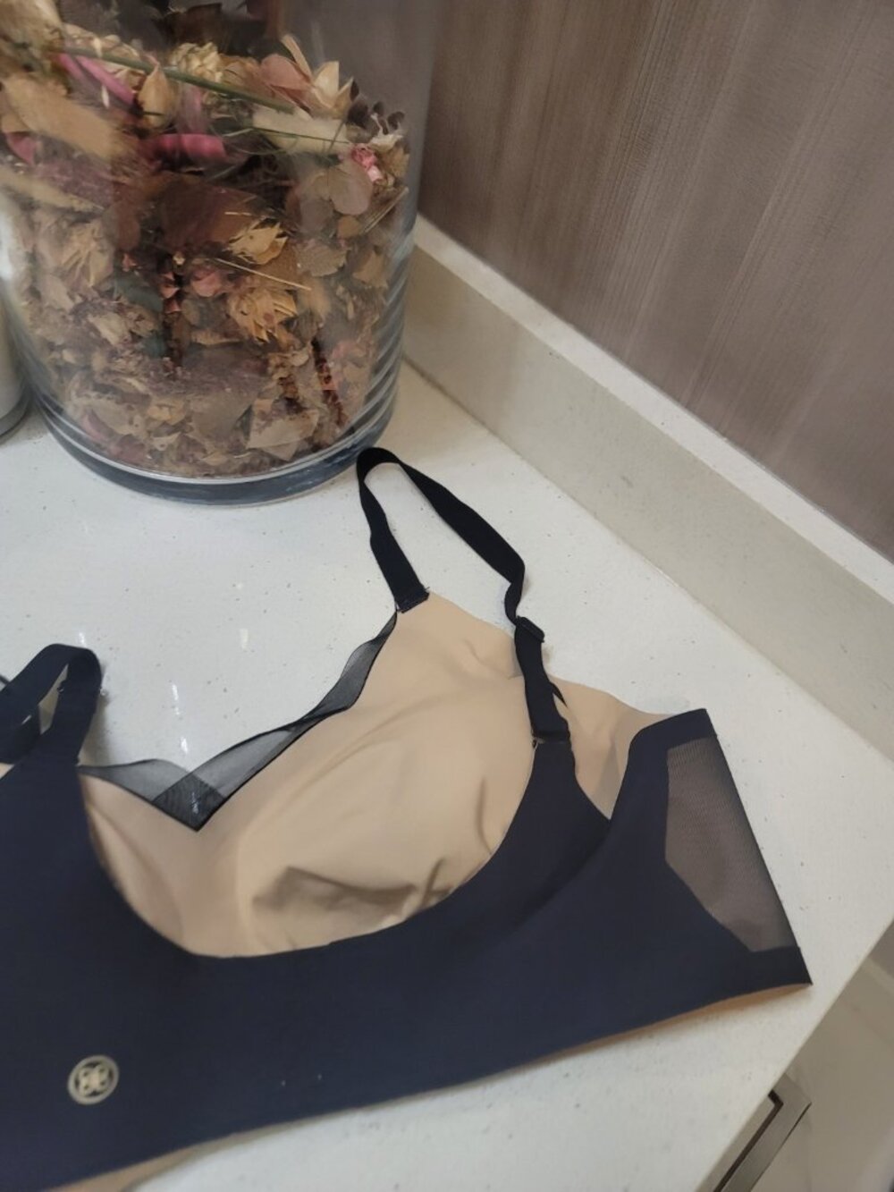 Honeylove Crossover Bra Black/Nude Size Size Xl  Convertible Straps - Picture 10 of 10